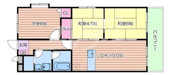 間取図 ボヌゥールⅠ