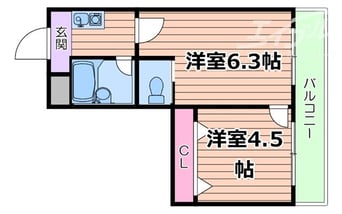 間取図 ローズハイツ