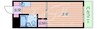 プレアール蔵垣内 1Kの間取り