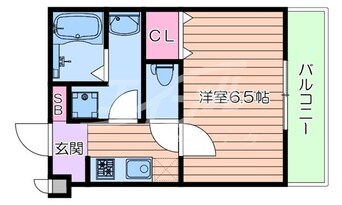 間取図 プルメリア東正雀