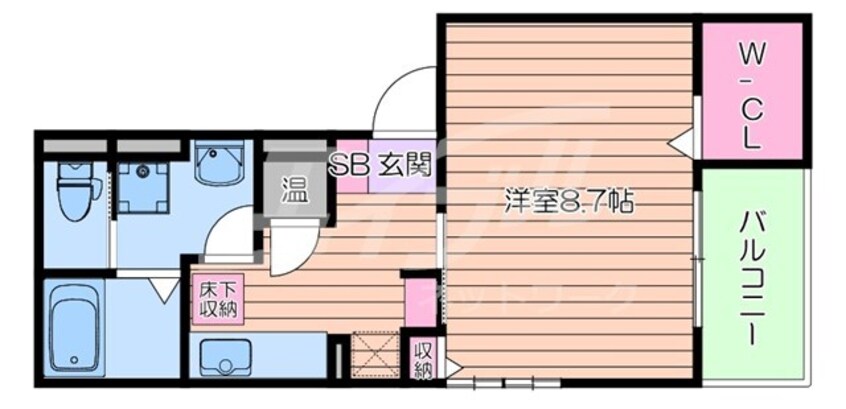 間取図 リヴェール　雅