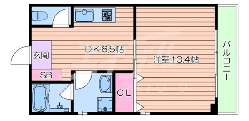 間取図 メゾン・ド・ボナール