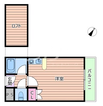 間取図 ビスタ千里丘Ｖ