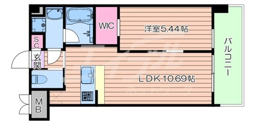 間取図 プレジオ吹田