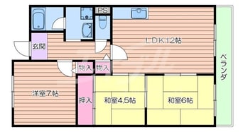 間取図 マーベラス摂津