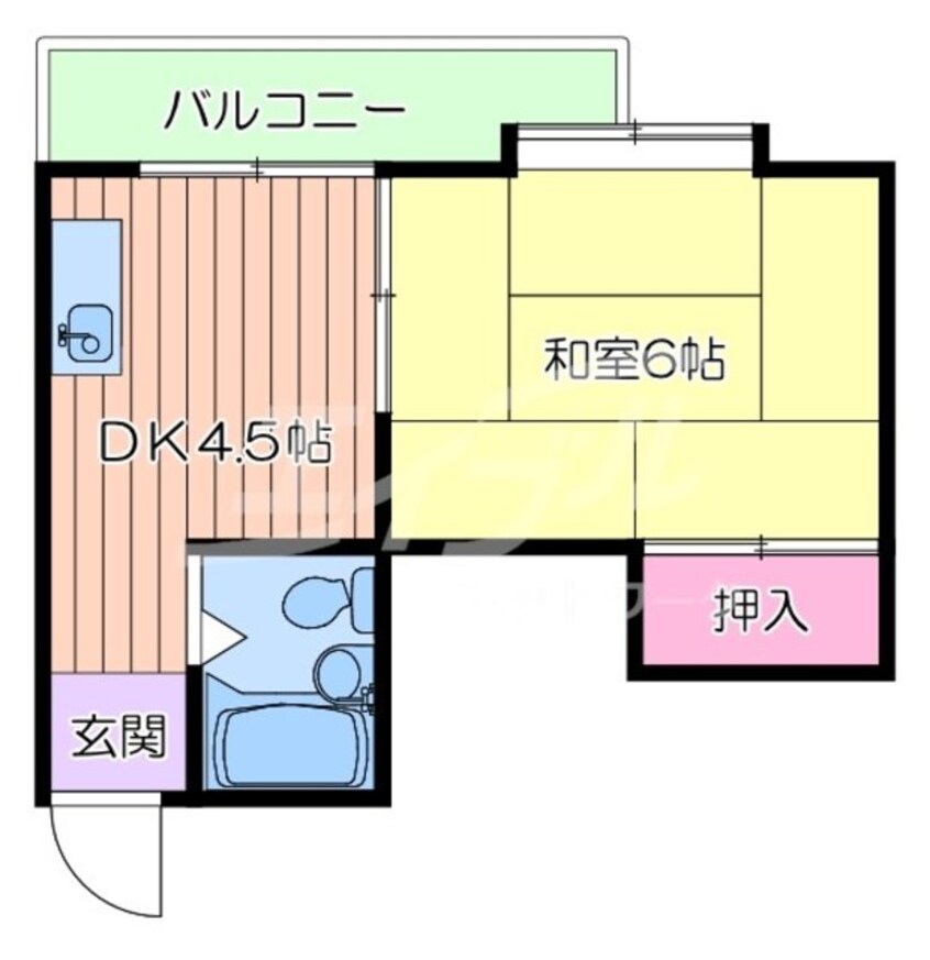 間取図 岡優マンション