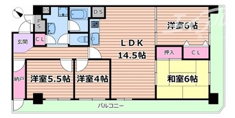 間取図 千里ガーデンハイツ