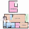 アンソレイエ　N 1LDKの間取り