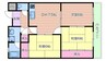 旭永ビル 3DKの間取り