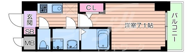 間取り図 S-RESIDENCE千里丘