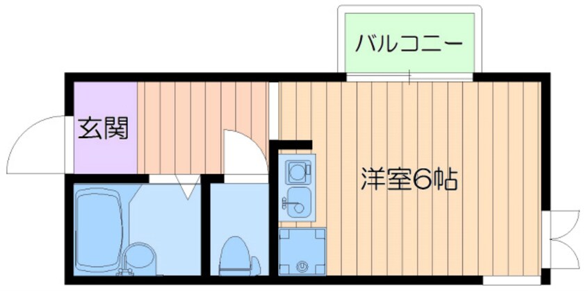 間取図 ヴィラ清和園