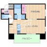プレアデス千里山田 1LDKの間取り