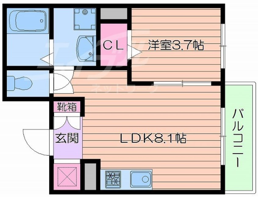 間取図 GRANDIR吹田