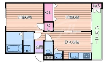 間取図 ハコス摂