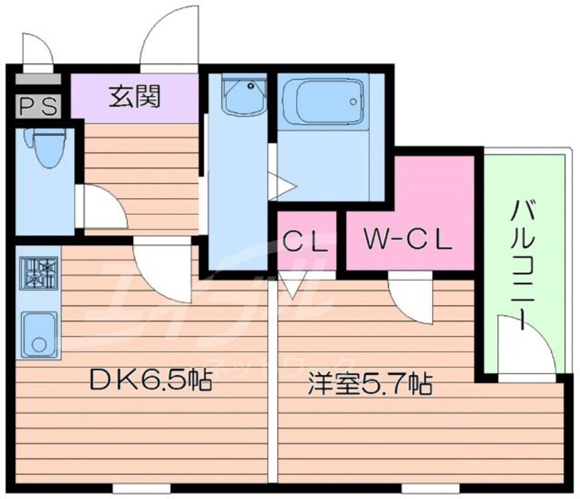 間取図 くすのきアパートメントⅡ