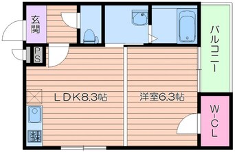 間取図 くすのきアパートメントⅡ