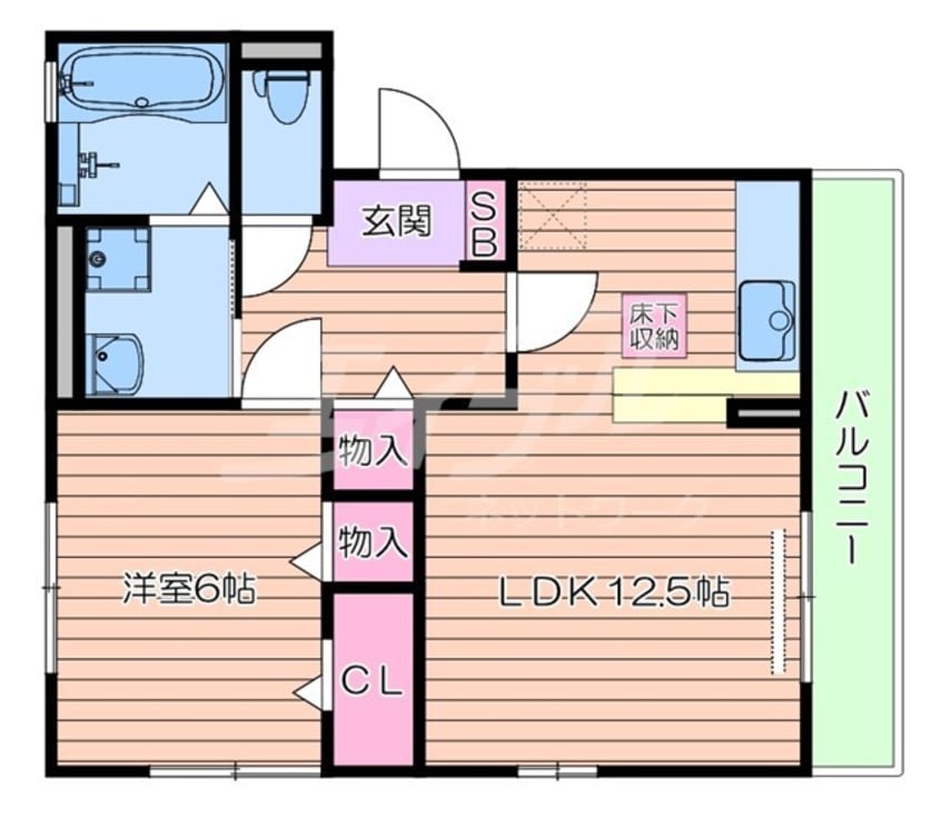 間取図 エルプエンテⅡ