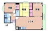 グリーンフィールド千里 3LDKの間取り