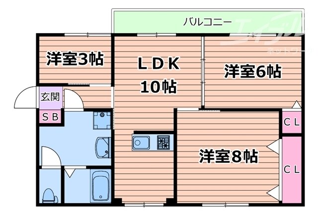 間取り図 ナンノ第13号館