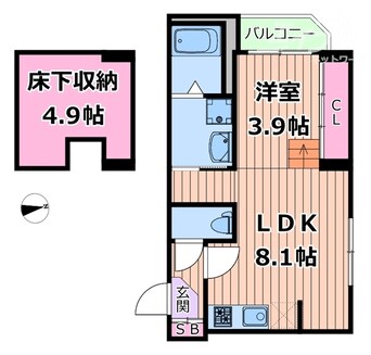 間取図 ハーモニーテラス東御旅町