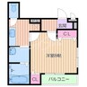 フジパレス吹田寿町Ⅰ番館 1Kの間取り