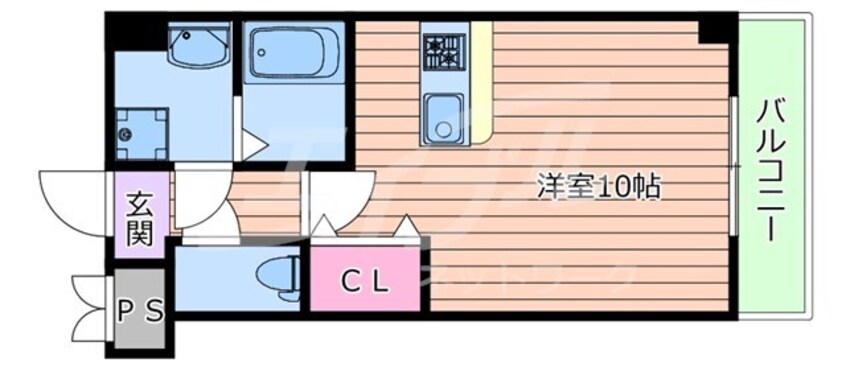 間取図 CITYSPIRE上新庄