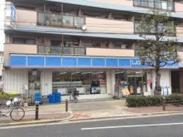 ローソン上新庄3丁目店(コンビニ)まで425m※ローソン上新庄3丁目店 CITYSPIRE上新庄