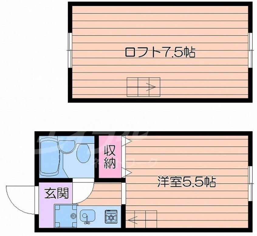 間取図 グレースコーポⅠ