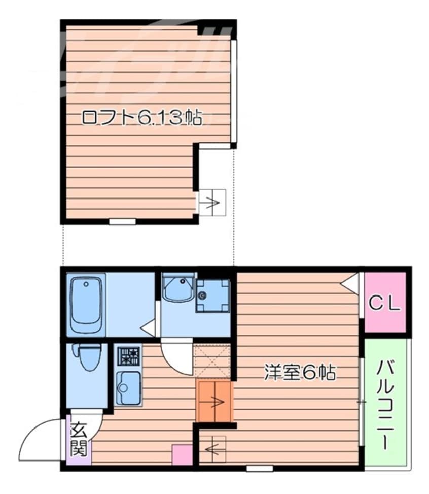 間取図 ハーモニーテラス寿町