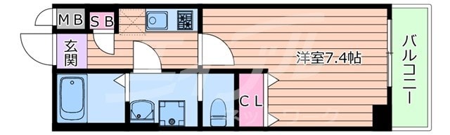 間取り図 ワコーレヴィータ吹田高浜