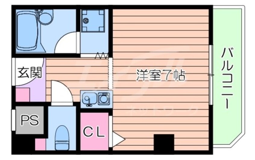 間取図 ベルリーフ西田