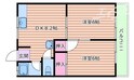 ハイツつるのの間取図