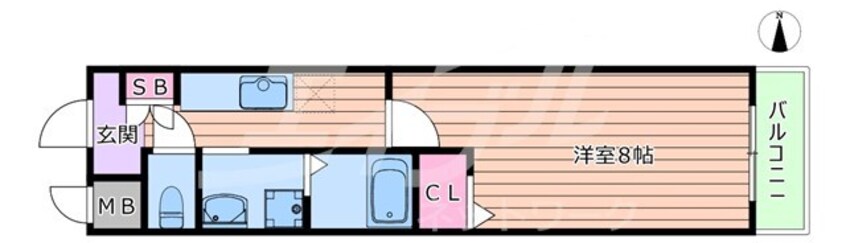 間取図 ハイツ東一津屋公輝