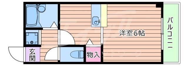 間取り図 ラポール鳥飼