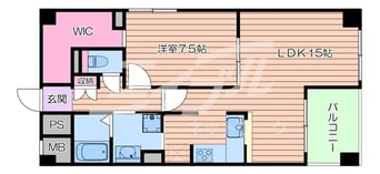 間取図 CASSIA江坂