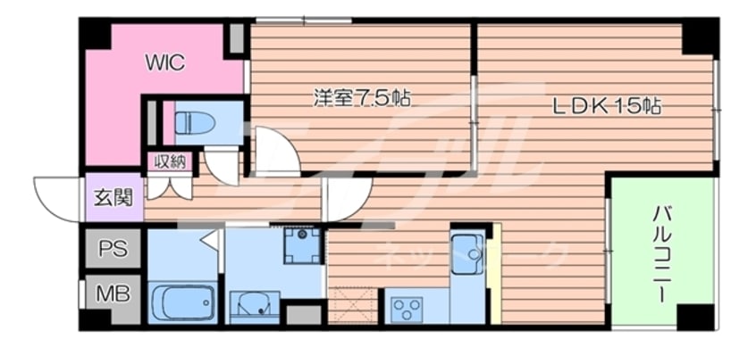 間取図 CASSIA江坂