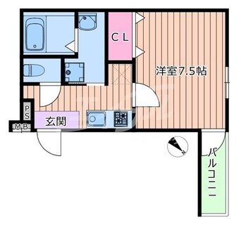 間取図 フジパレス千里丘Ⅱ番館