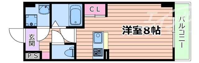 間取り図 フローライト上新庄駅前