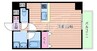 パレス東洋豊里2号館 1Rの間取り