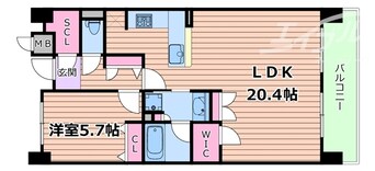 間取図 エスリード上新庄駅前セミリア