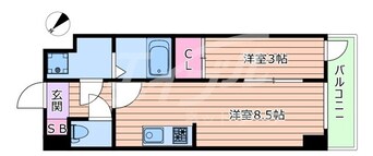 間取図 ビエラコート岸部中