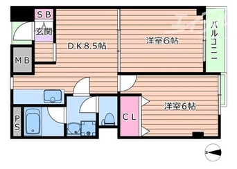 間取図 クリーンハイツ