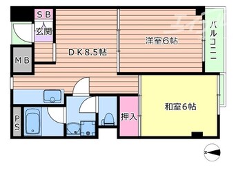 間取図 クリーンハイツ