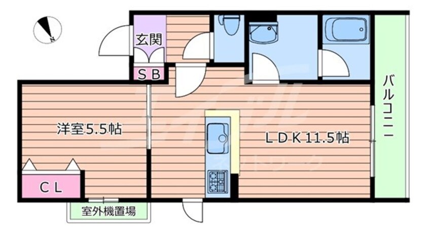 間取図 LINDEN　PLACE