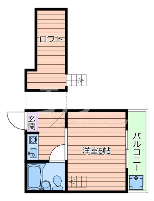 間取り図 ラフィーネ千里丘