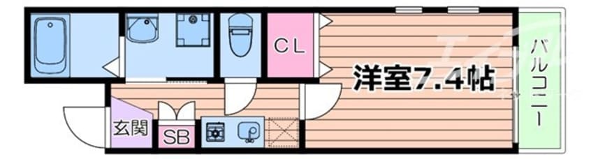 間取図 井高野レジデンス