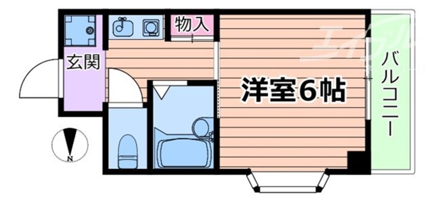 間取図 KUBOTAハイツ