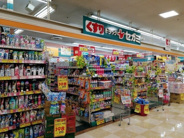 ドラッグセガミ瑞光店(ドラッグストア)まで713m※ドラッグセガミ瑞光店 レジュールアッシュOSAKAデイフィール