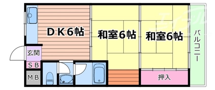 間取図 昭和マンション