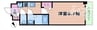 gm kishibe 1Kの間取り